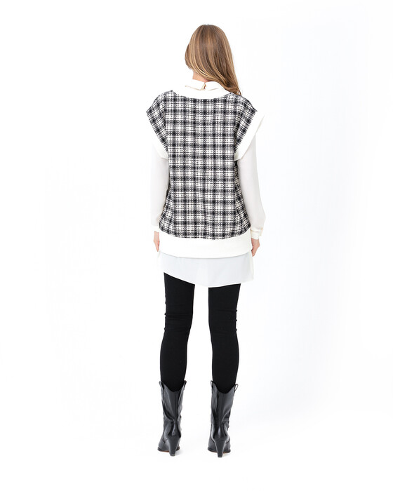 SCL SWEATER PATTERNED SWEATER SUIT