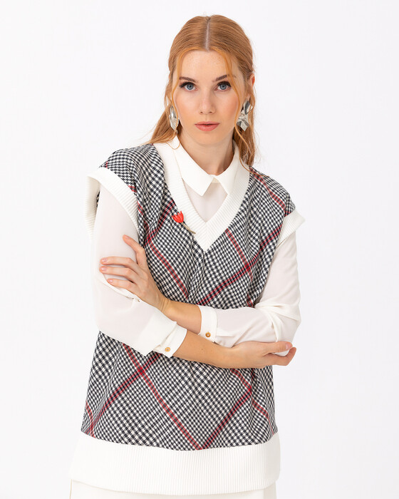 SCL SWEATER PATTERNED SWEATER SUIT