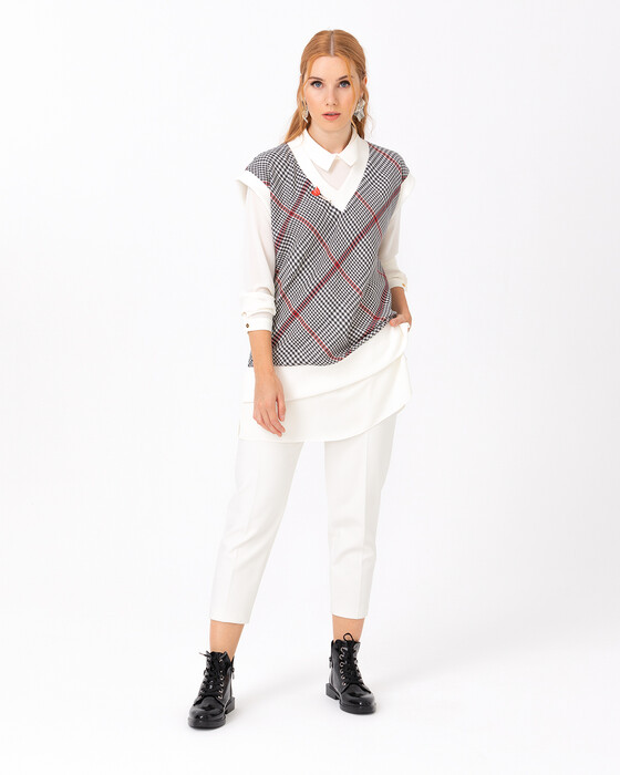 SCL SWEATER PATTERNED SWEATER SUIT