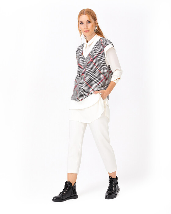 SCL SWEATER PATTERNED SWEATER SUIT