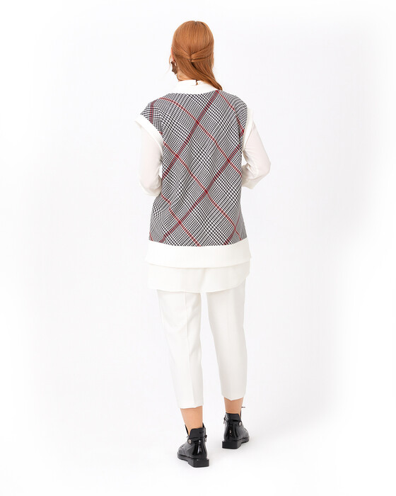 SCL SWEATER PATTERNED SWEATER SUIT