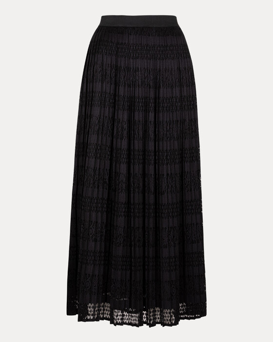 SCL PLEATED LACE SKIRT