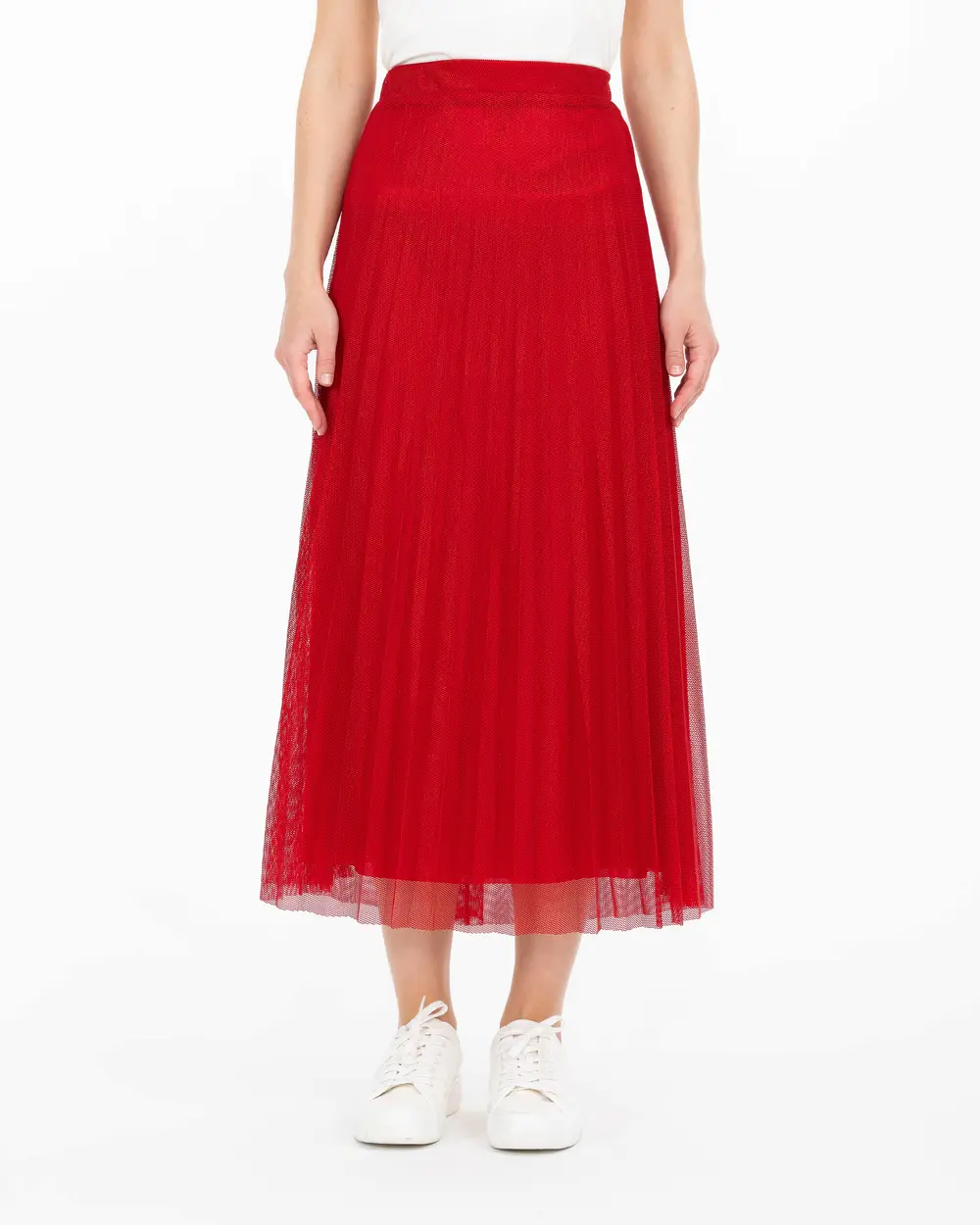 SCL PLEATED TULLE SKIRT