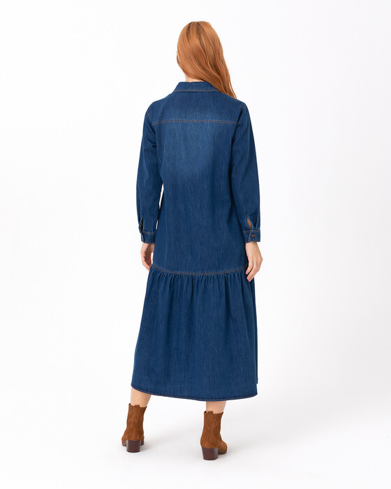 Midi Boy Jean Elbise