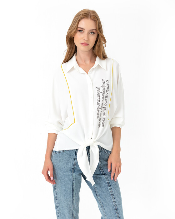Bağlamalı Gömlek