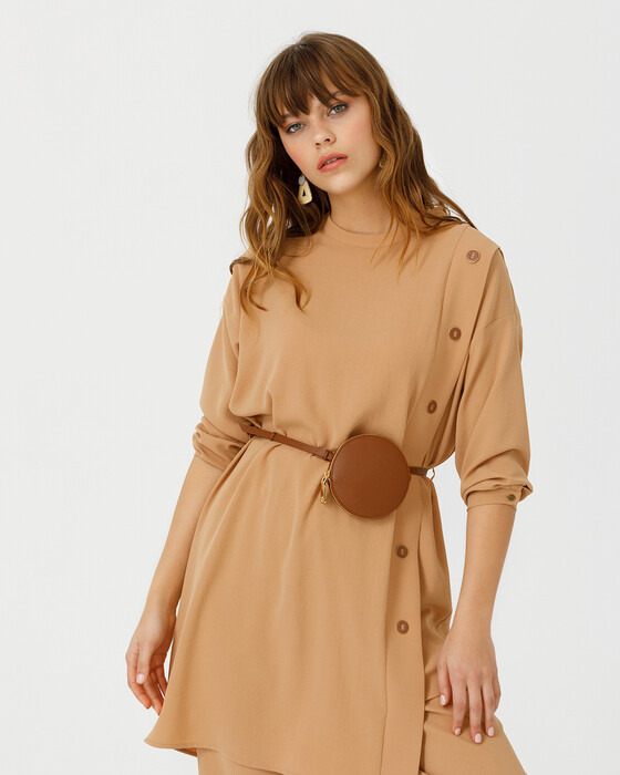 TUNIC WITH BELT WALLET