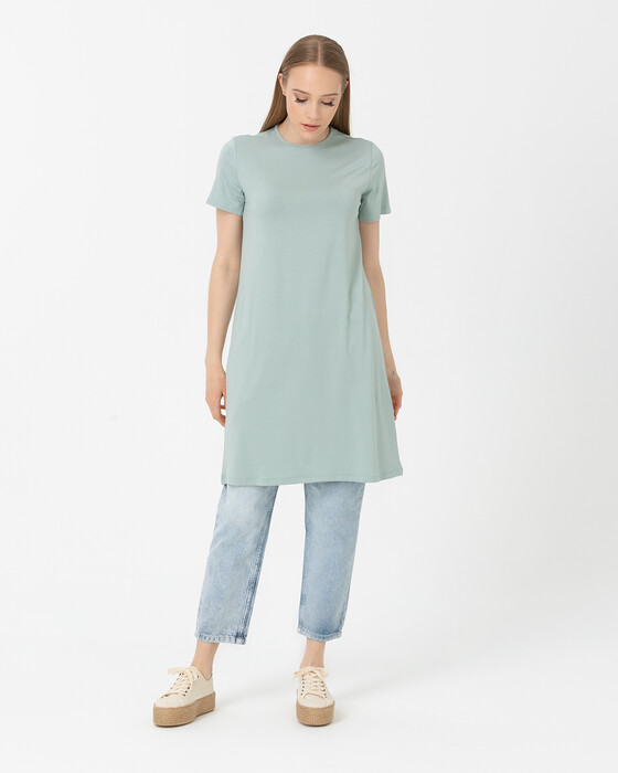 Kısa Kollu Basic Tunik