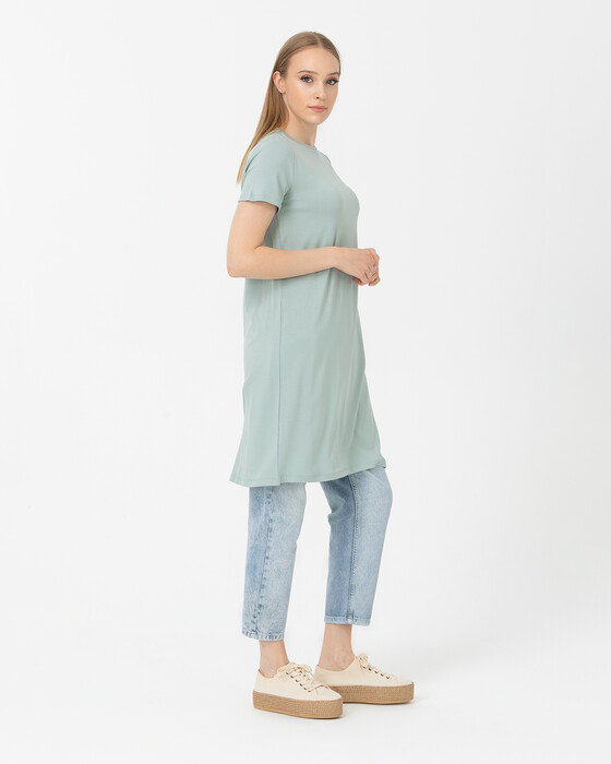 Kısa Kollu Basic Tunik