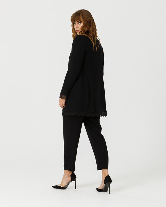 LACE DETAILED JACKET