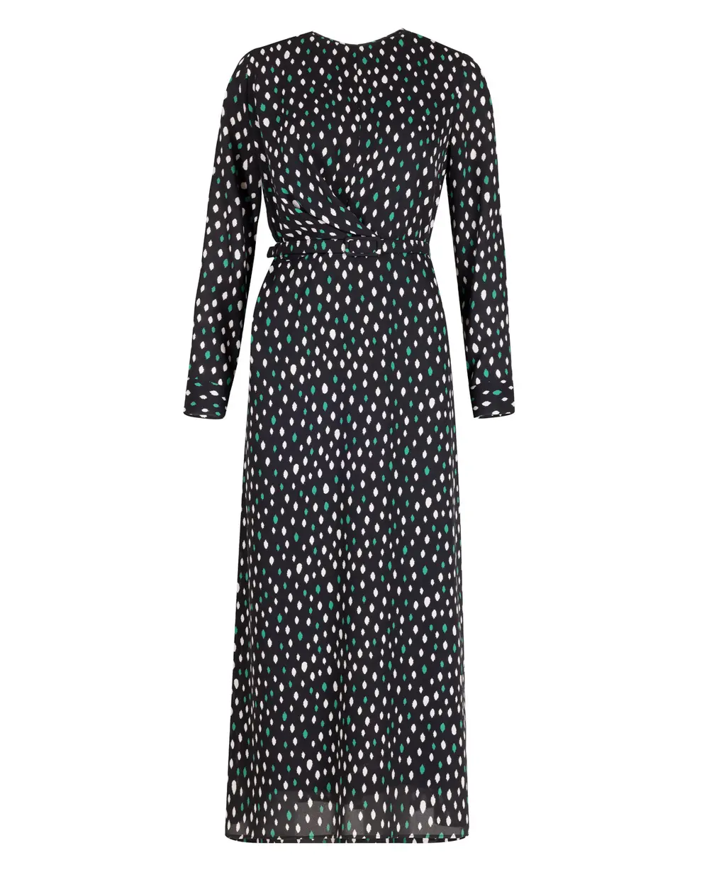 Polka Dot Dress With Belt