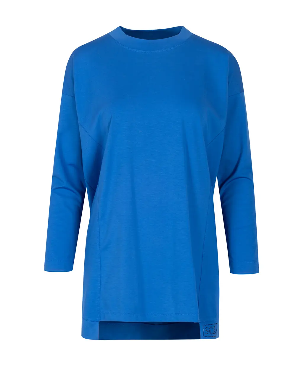  Round Neck Long Sleeve Tunic