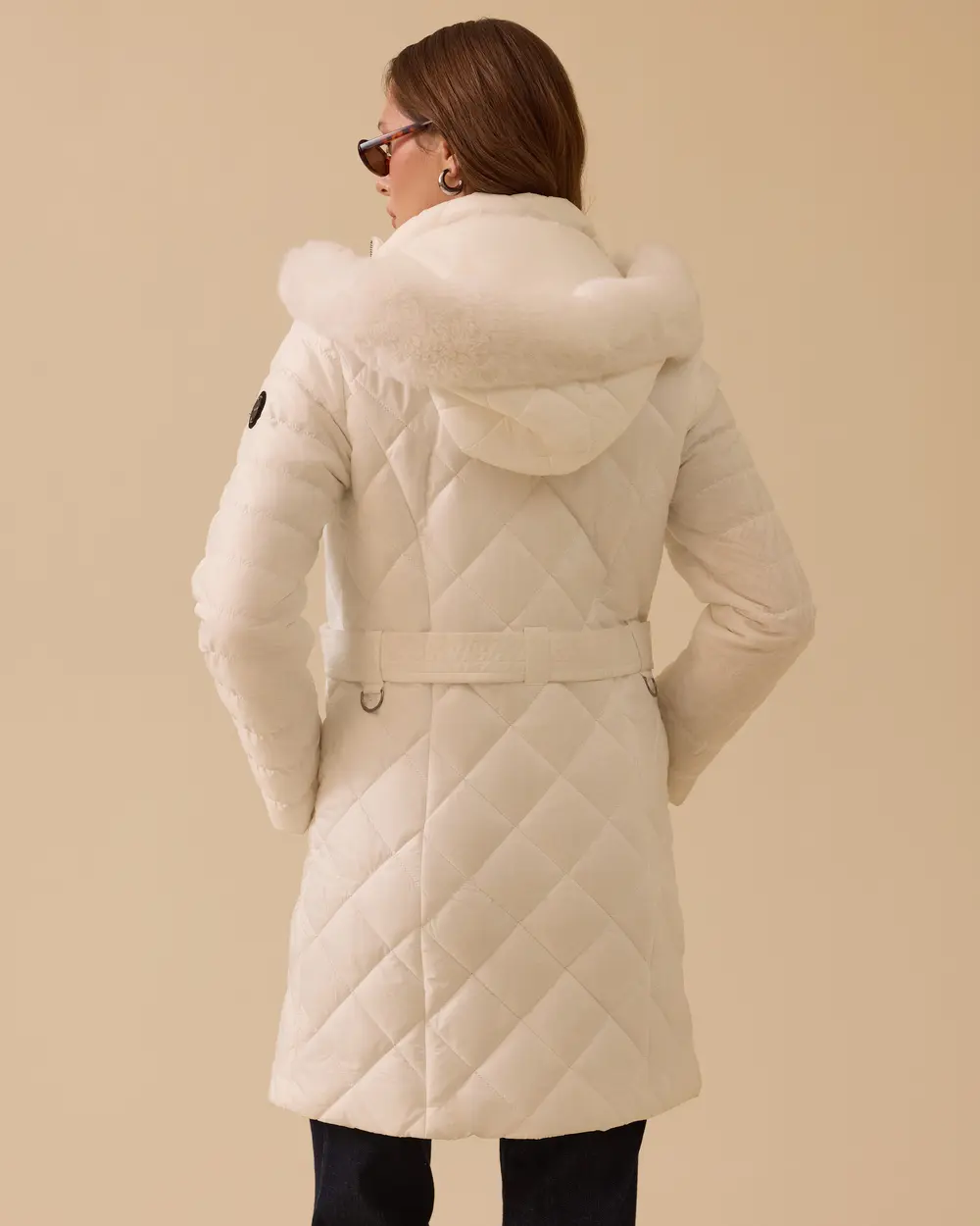 Kapüşonlu Kapitone Şişme Kaban