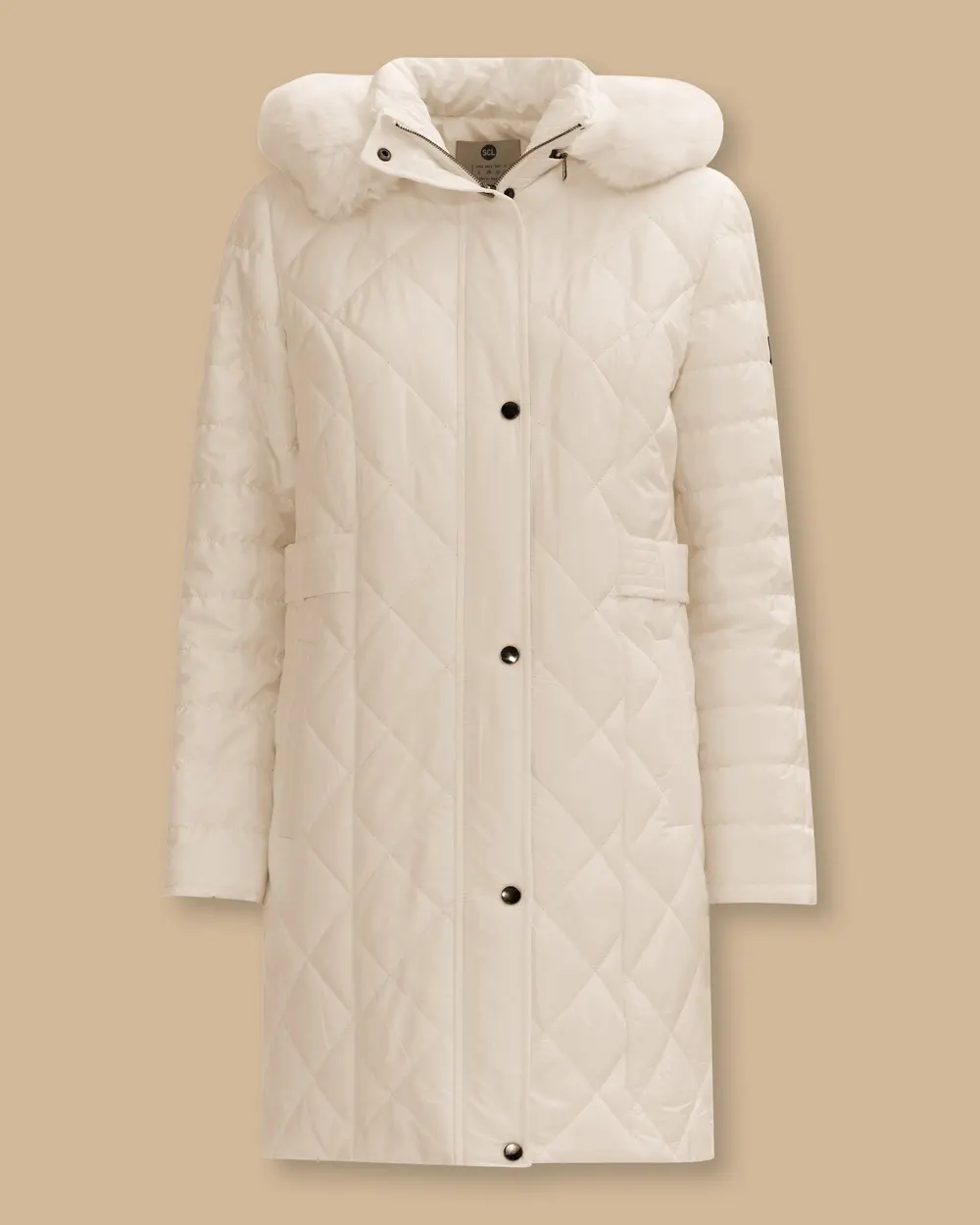 Kapüşonlu Kapitone Şişme Kaban