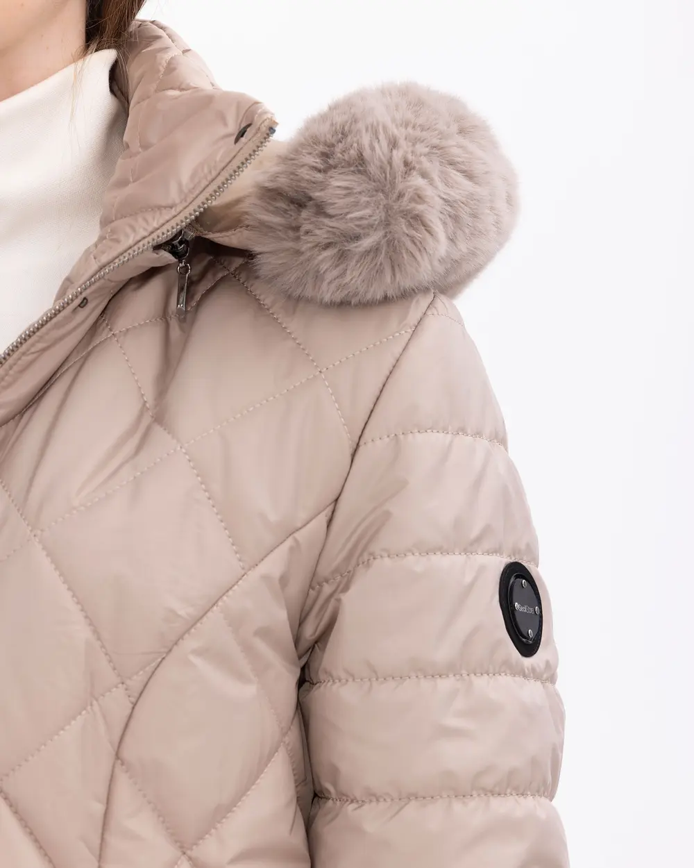 Kapüşonlu Kapitone Şişme Kaban