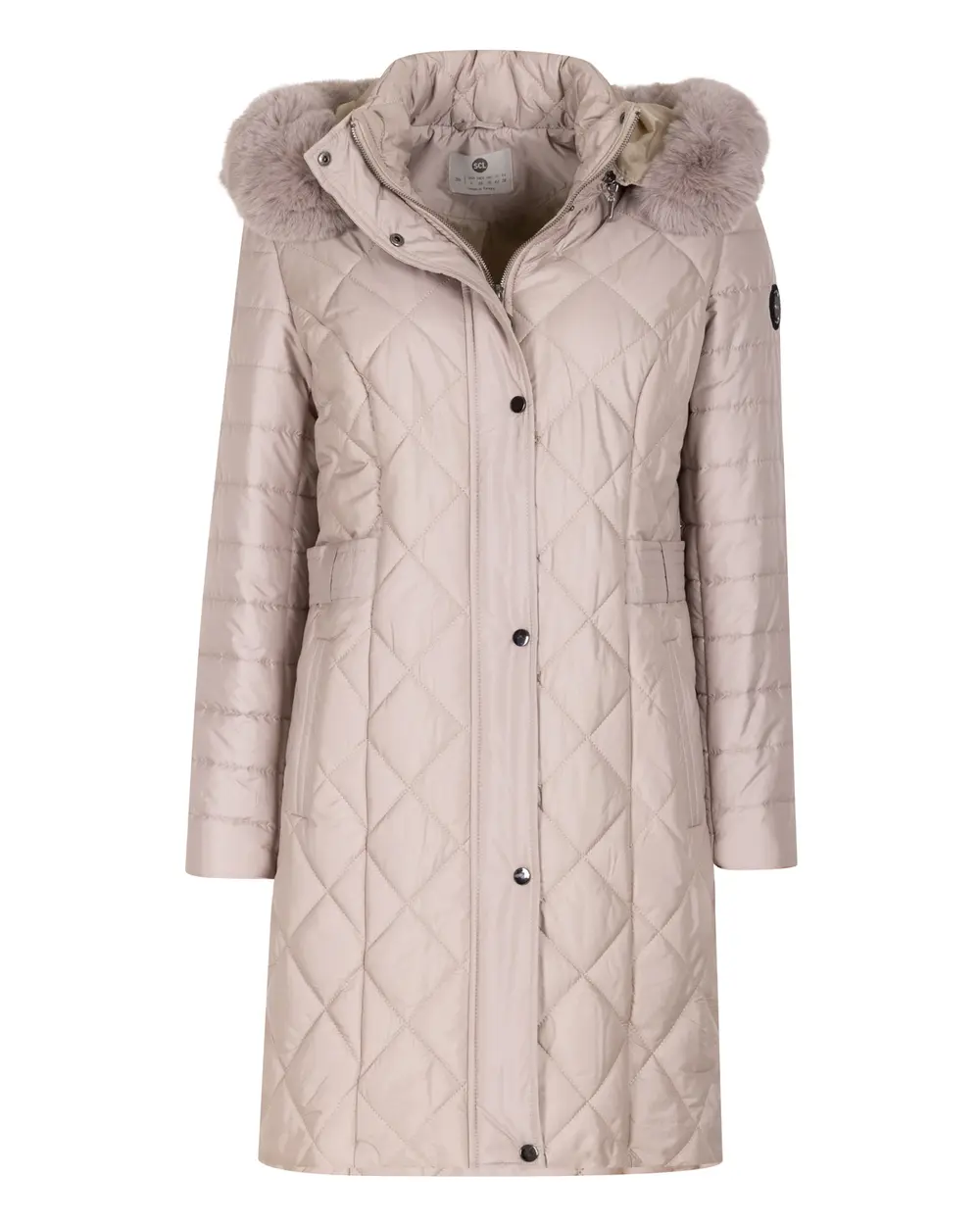 Hooded Quilted Inflatable Coat