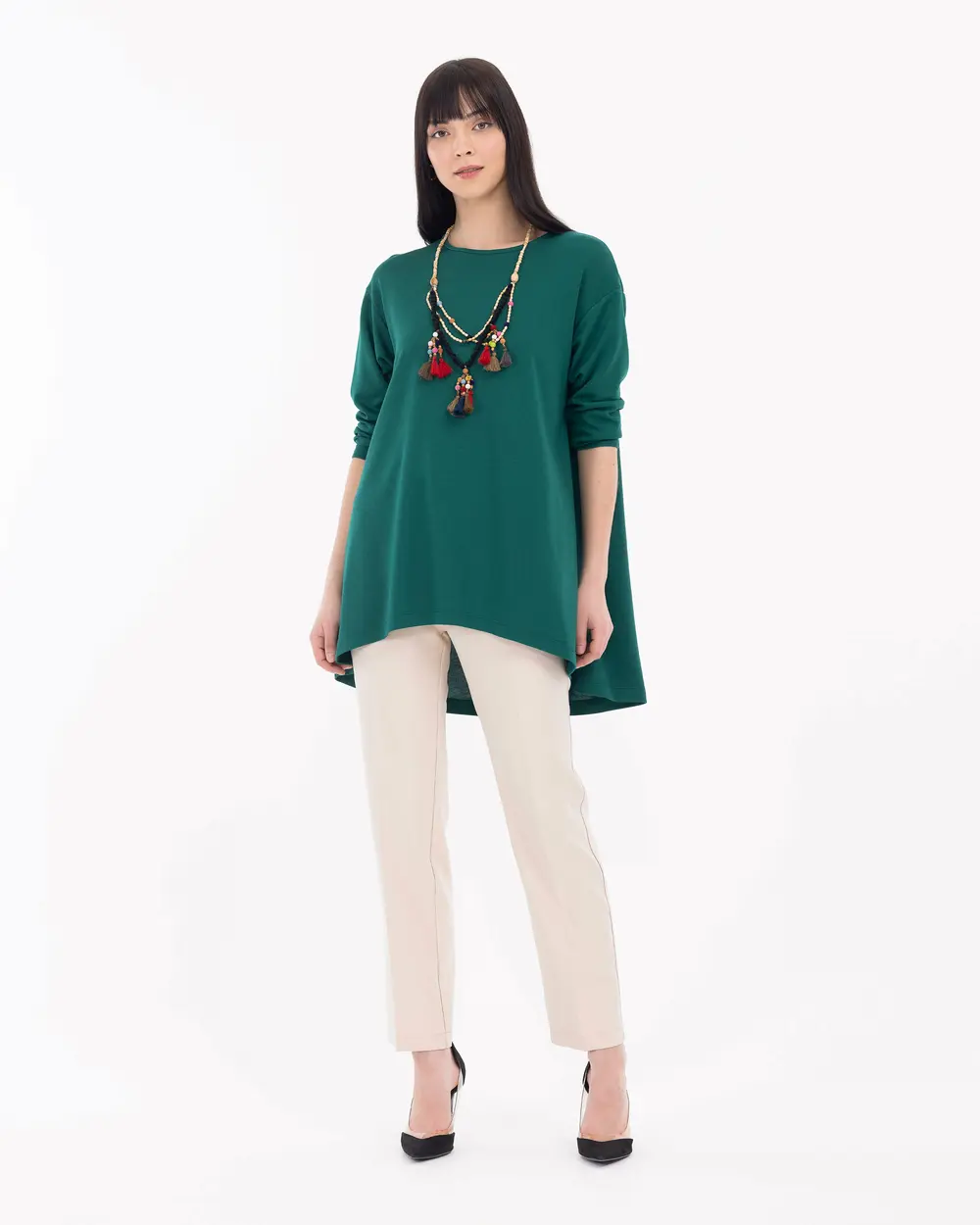 Accessory Zero Collar Blouse