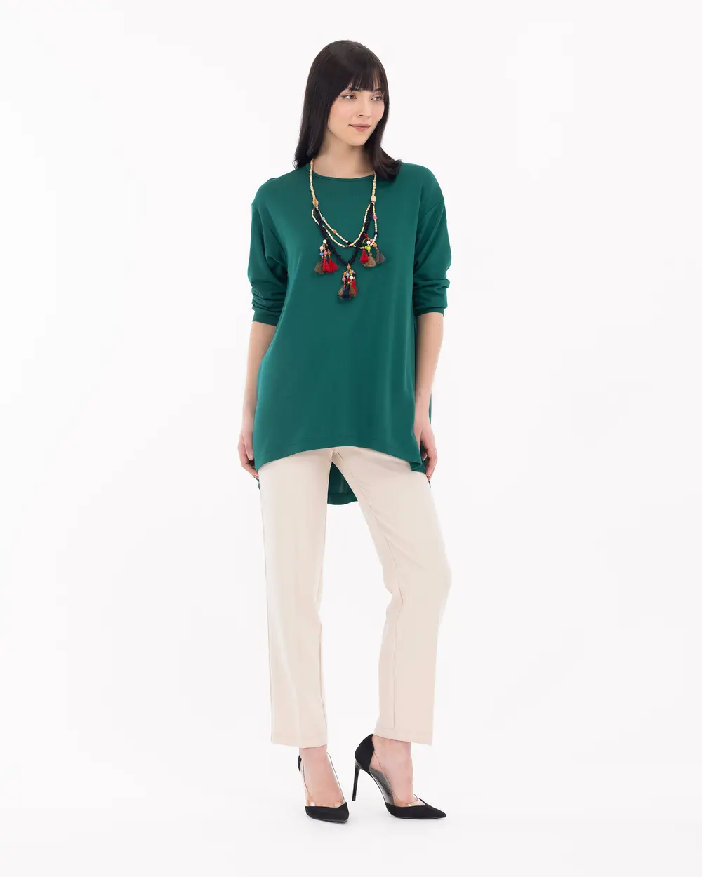 Accessory Zero Collar Blouse