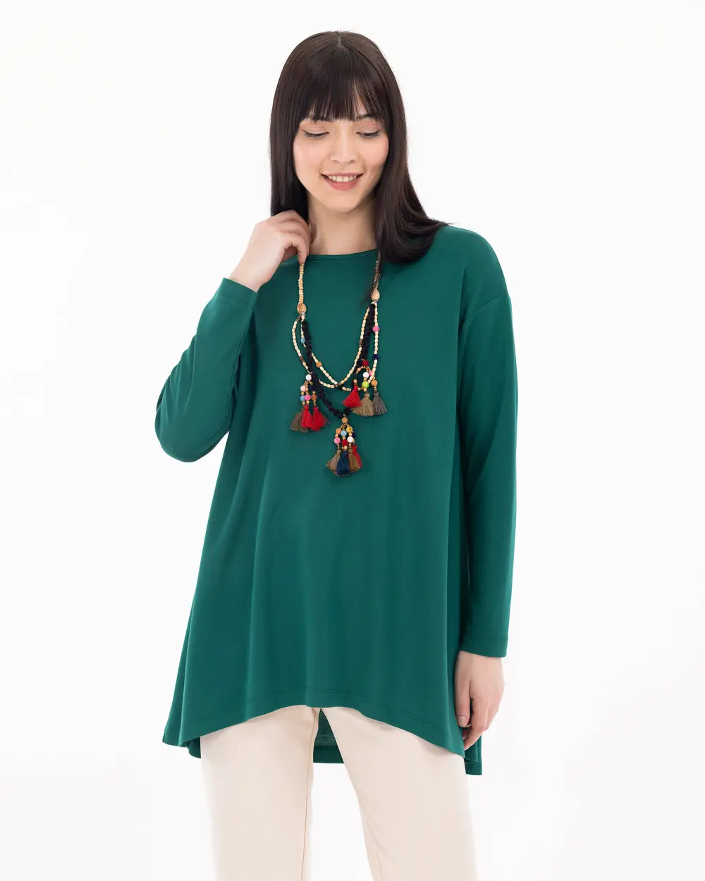 Accessory Zero Collar Blouse