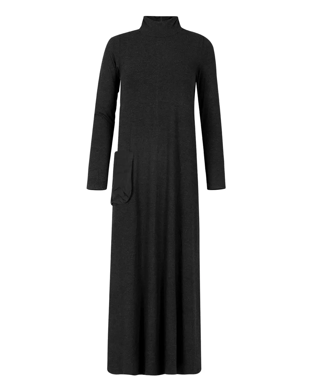Pocket Detailed Maxi Length Dress