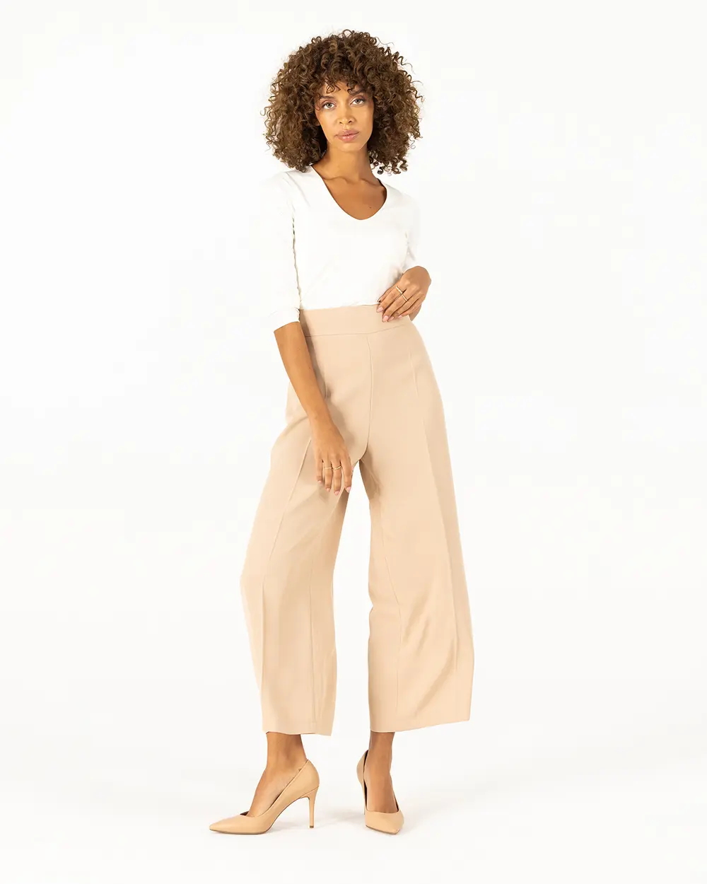 Wide Leg Trousers