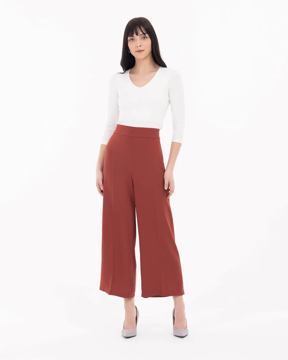 Wide Leg Trousers