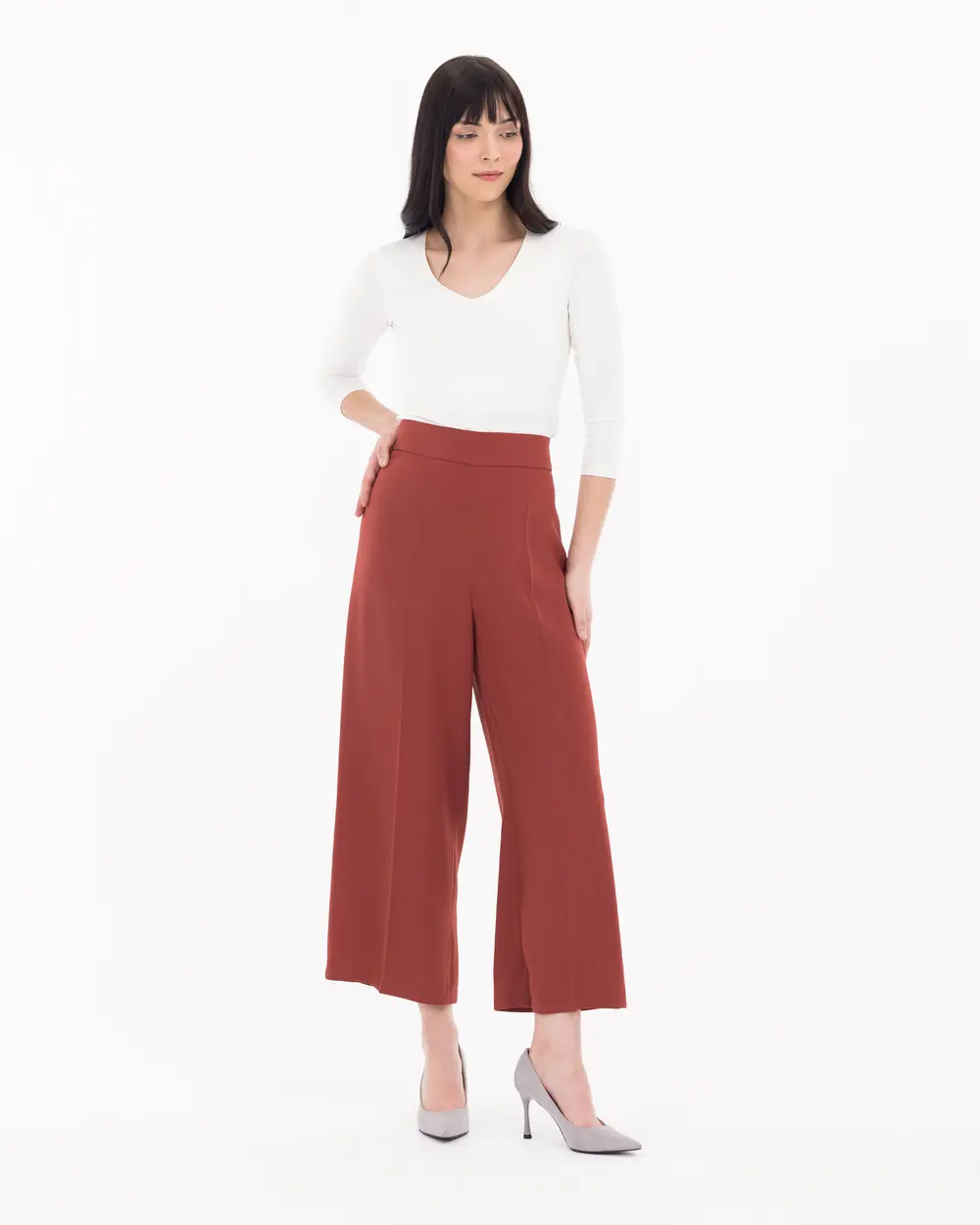 Wide Leg Trousers