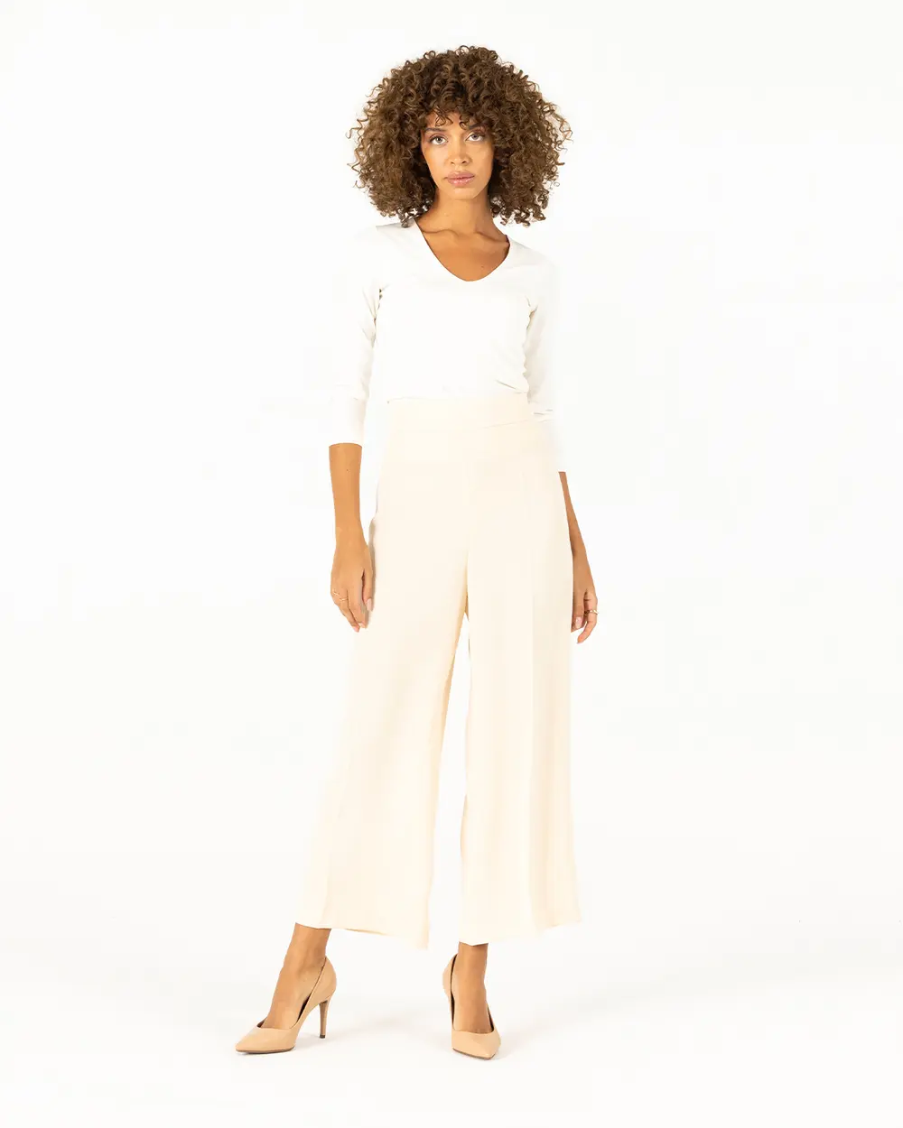 Wide Leg Trousers