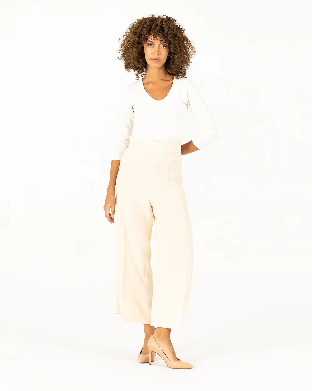 Wide Leg Trousers