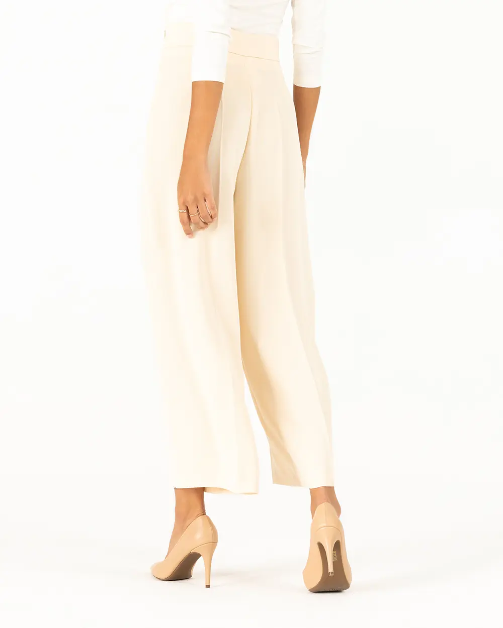 Wide Leg Trousers