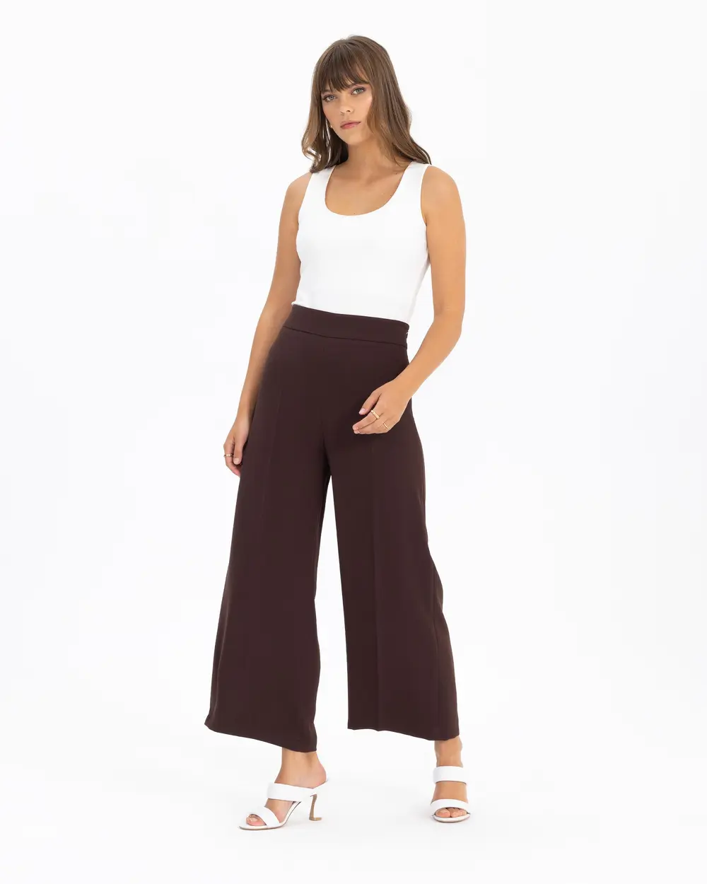 Wide Leg Trousers