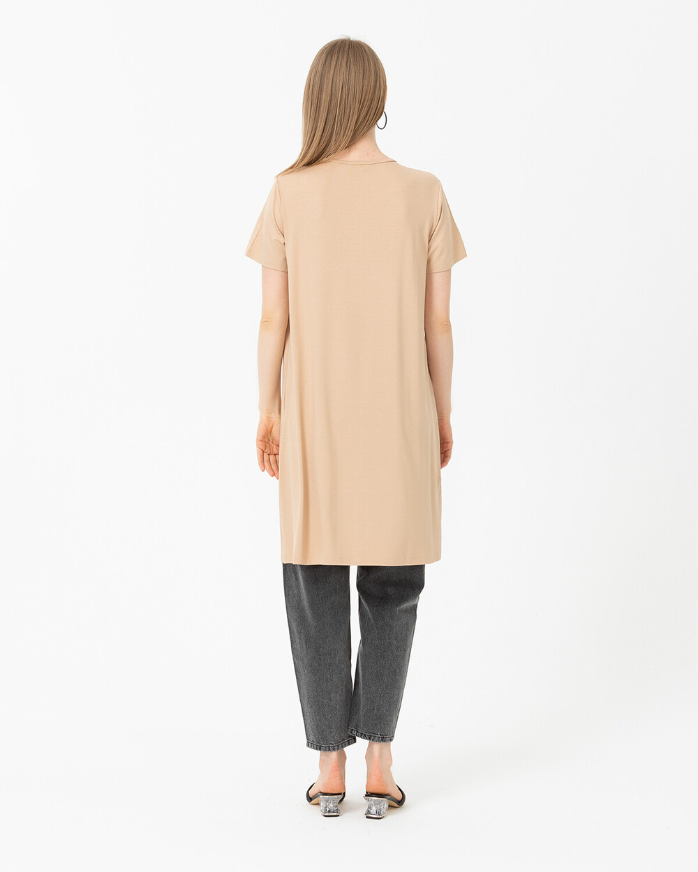 Short Sleeve Basic Tunic