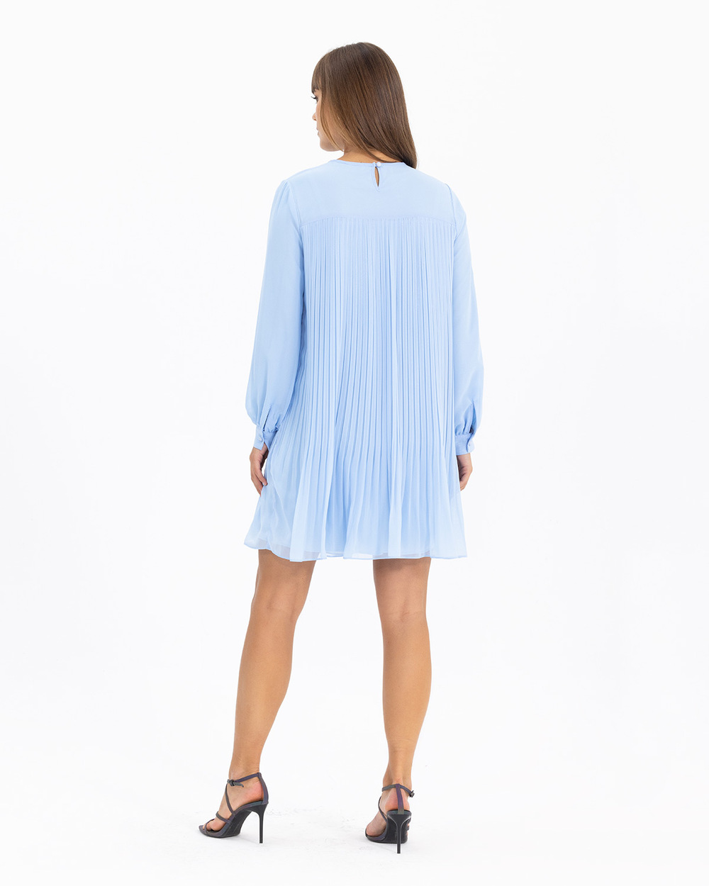 Pleated Long Sleeve Tunic