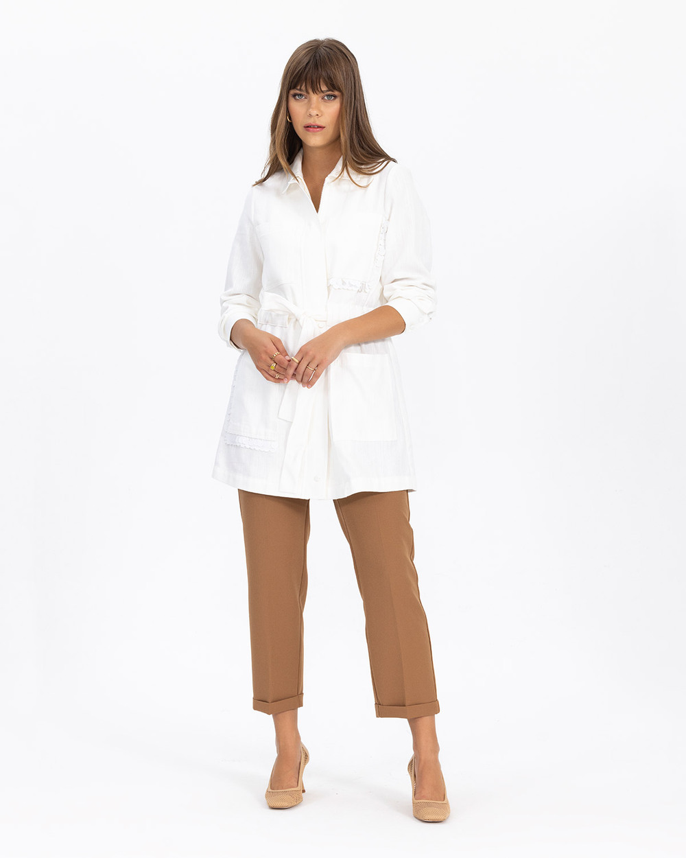 SCL ZEBRA PRINT CANVAS JACKET