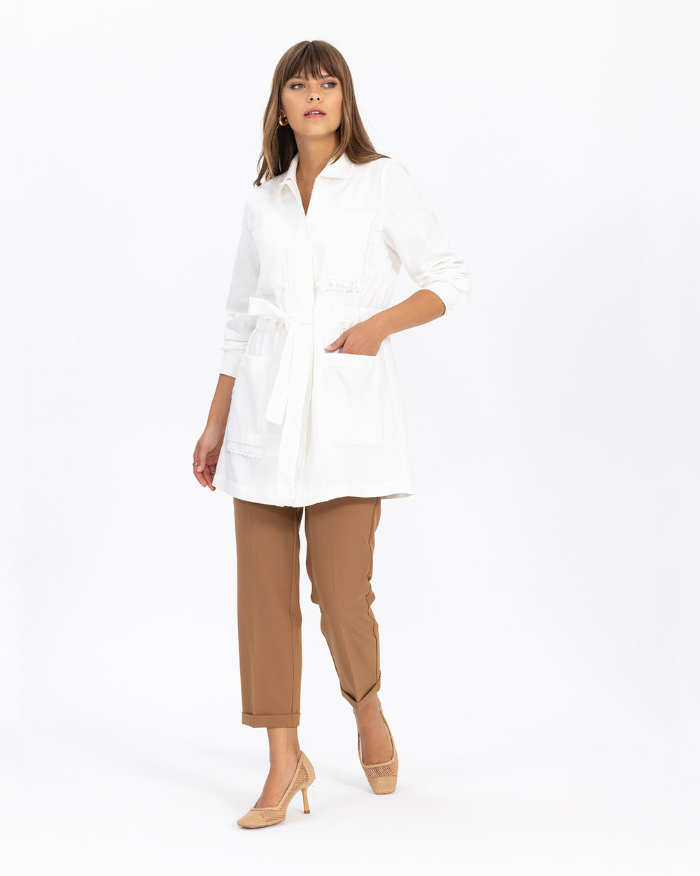 SCL ZEBRA PRINT CANVAS JACKET