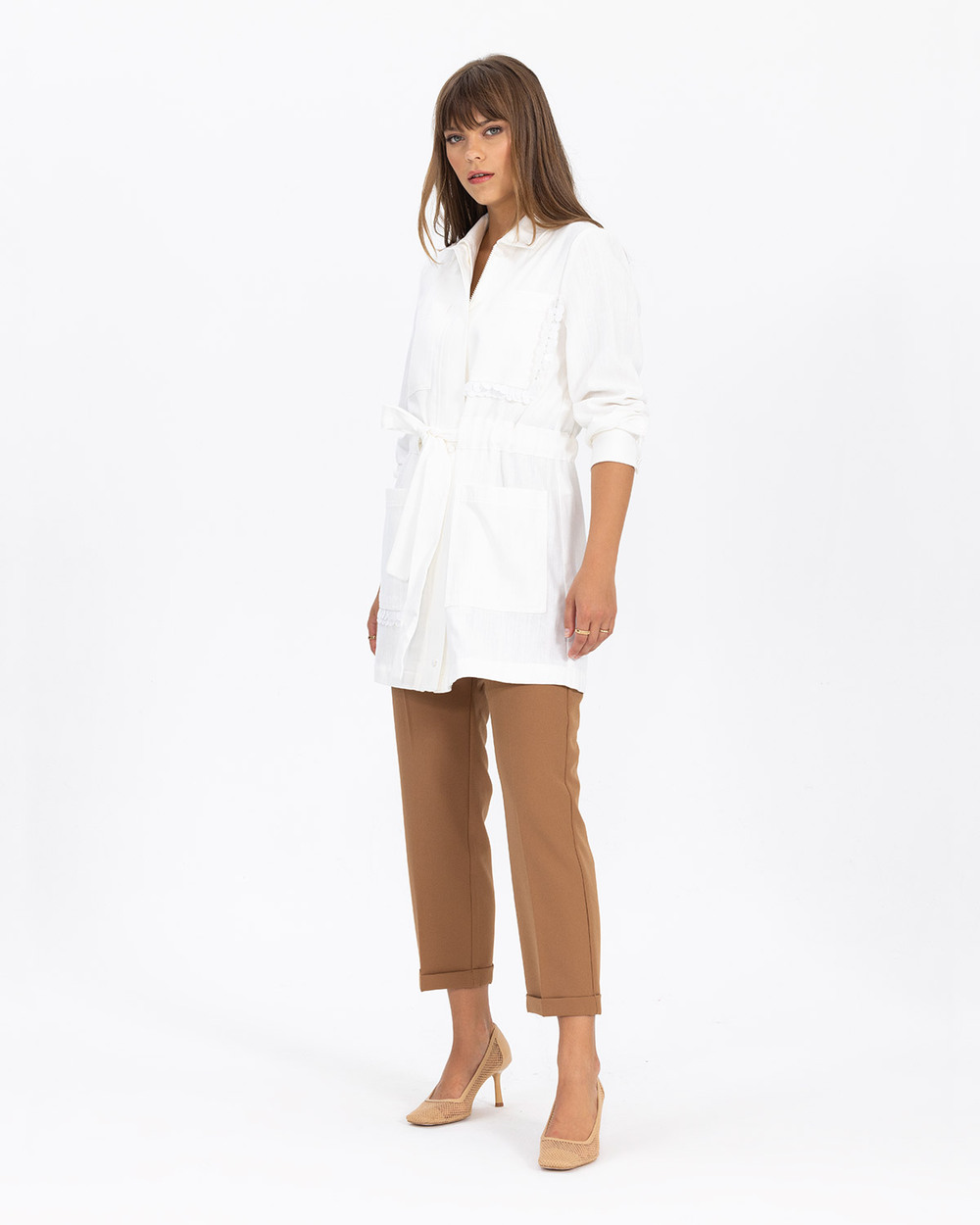 SCL ZEBRA PRINT CANVAS JACKET