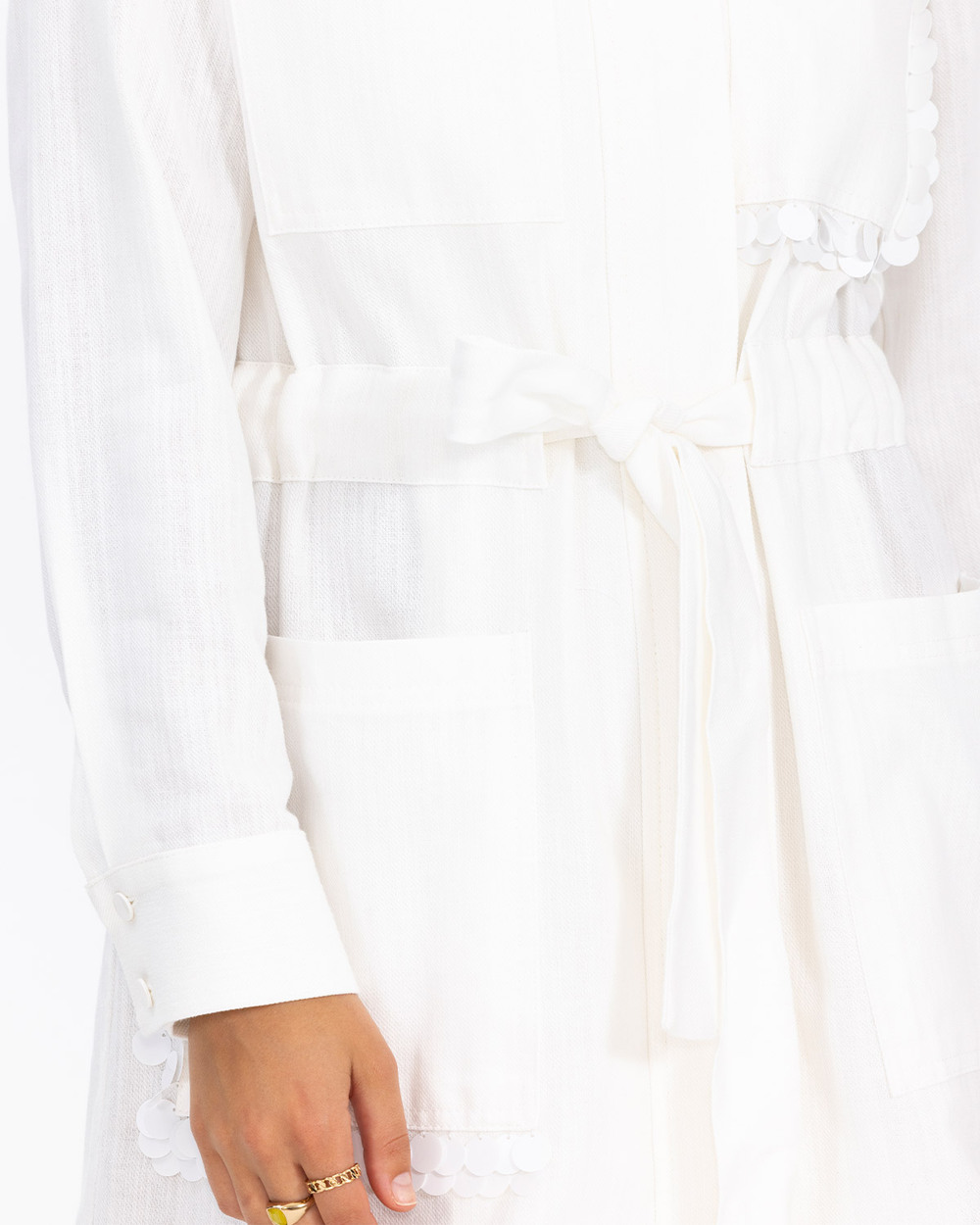 SCL ZEBRA PRINT CANVAS JACKET