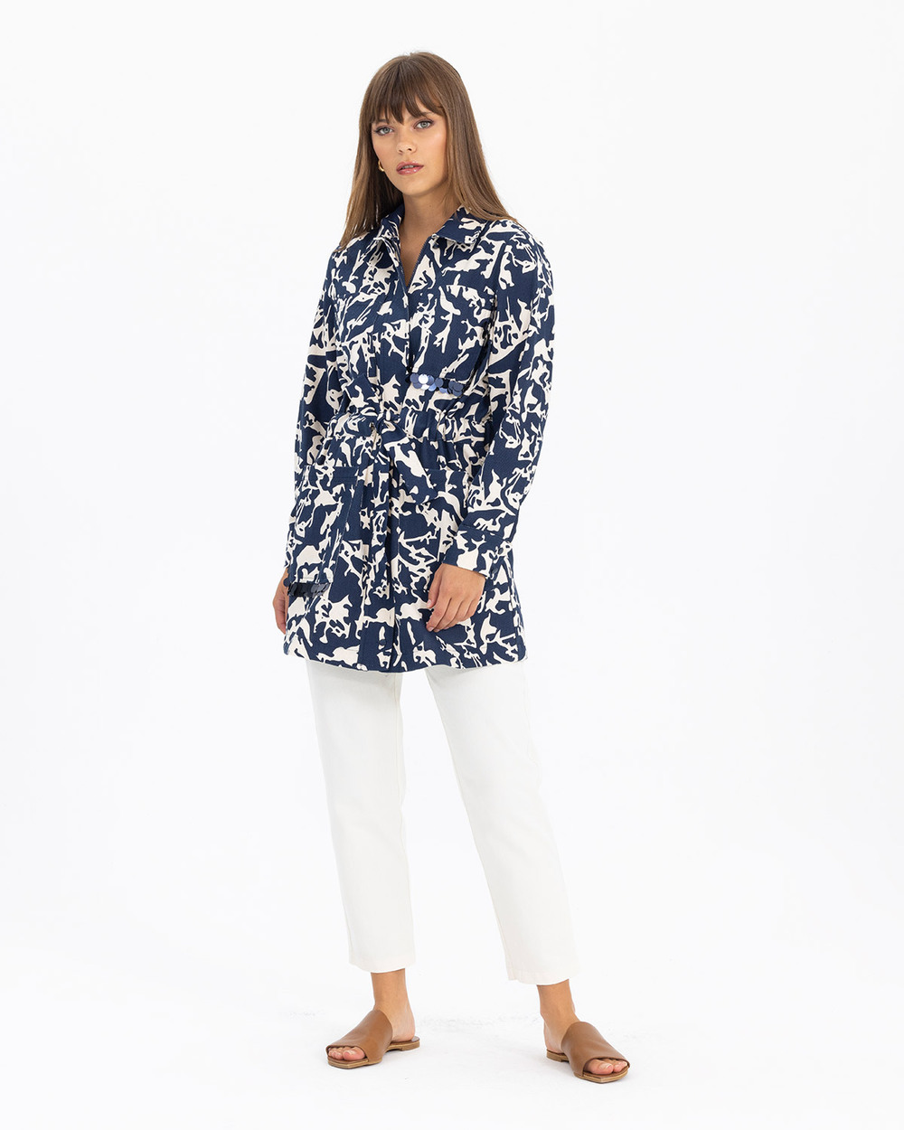 SCL ZEBRA PRINT CANVAS JACKET