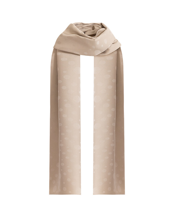 Puantiyeli Düz Renk Şal