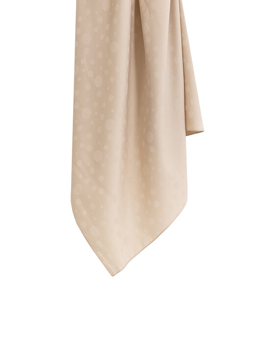 Puantiyeli Düz Renk Şal