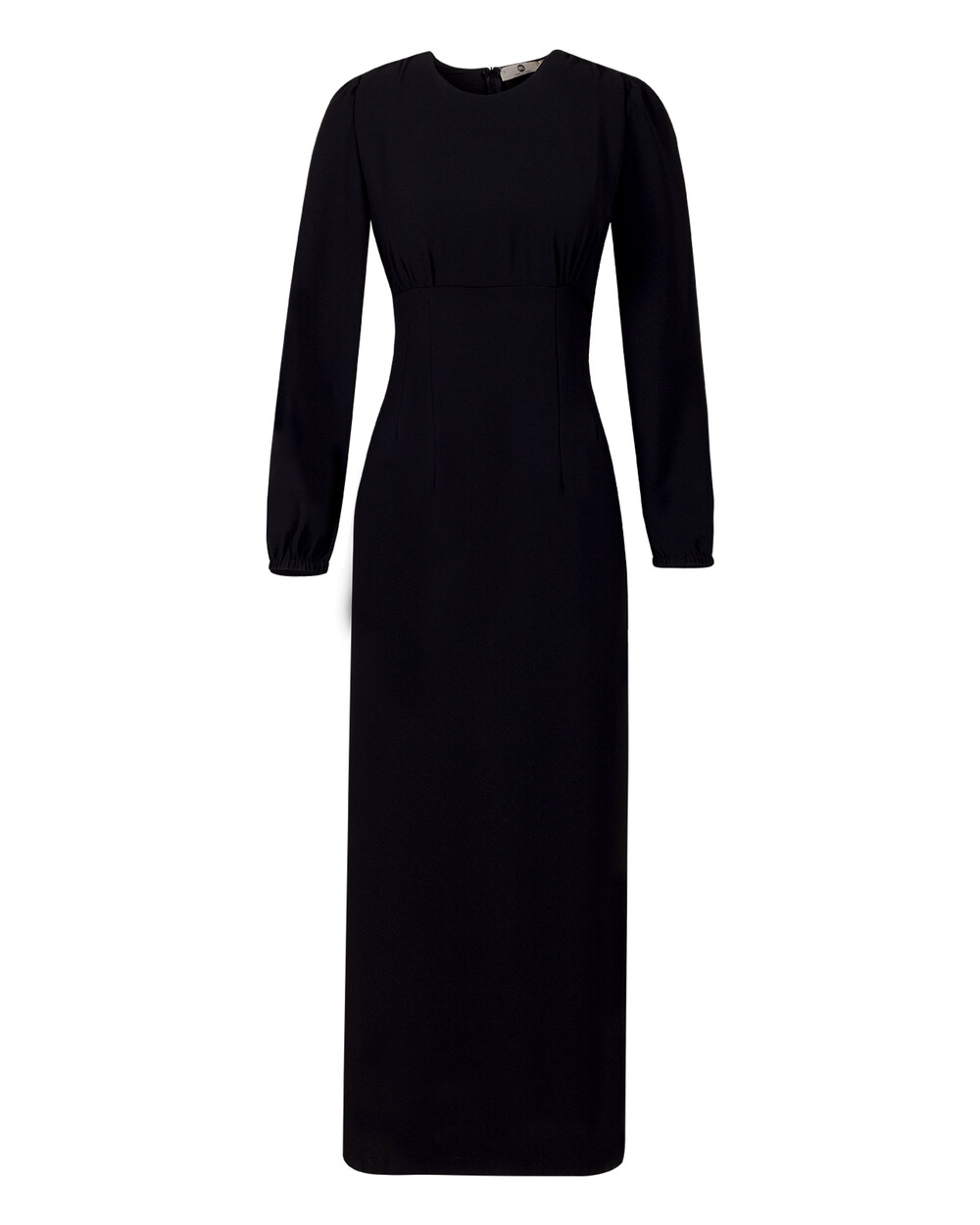  Long Sleeve Round Neck Dress