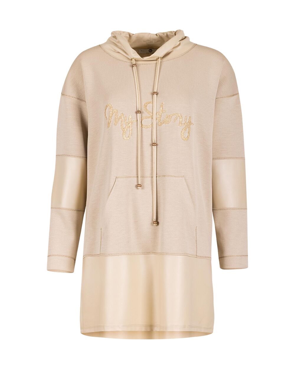 Kangaroo Pocket Sweatshirt Tunic