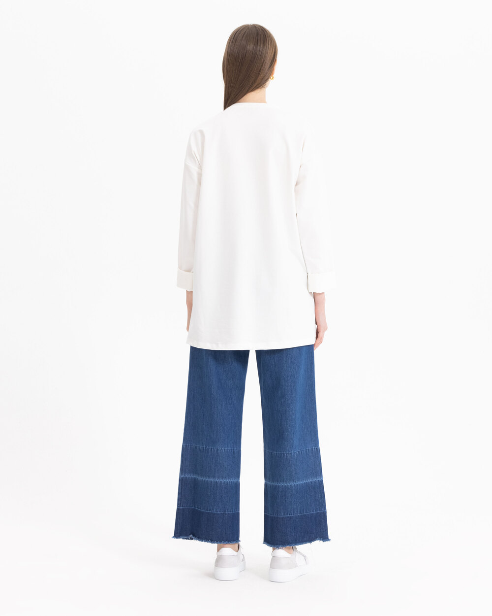 Bol Paçalı Jean Pantolon