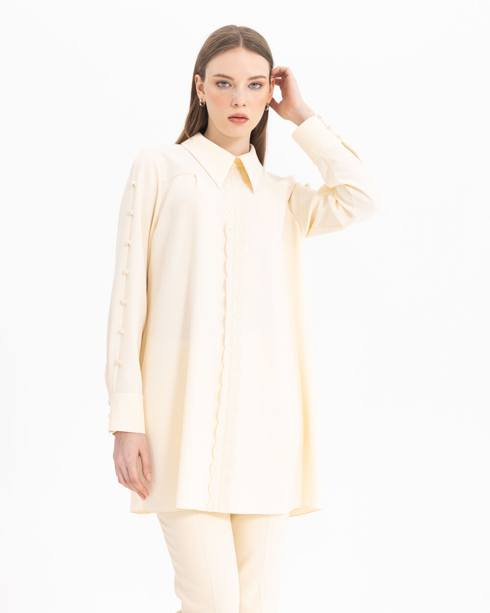 Kol Detaylı Tunik