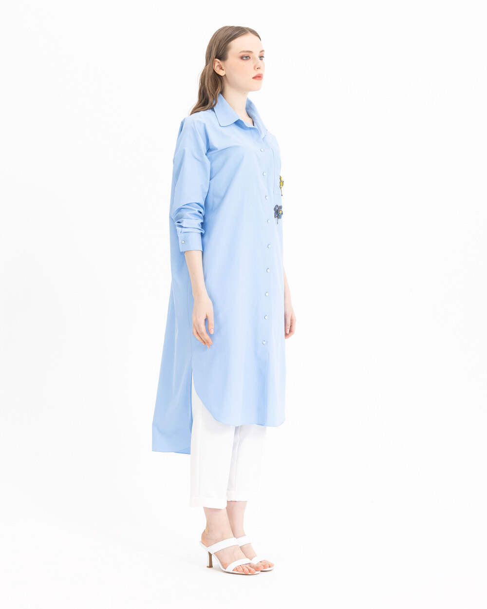 İşlemeli Gömlek Tunik