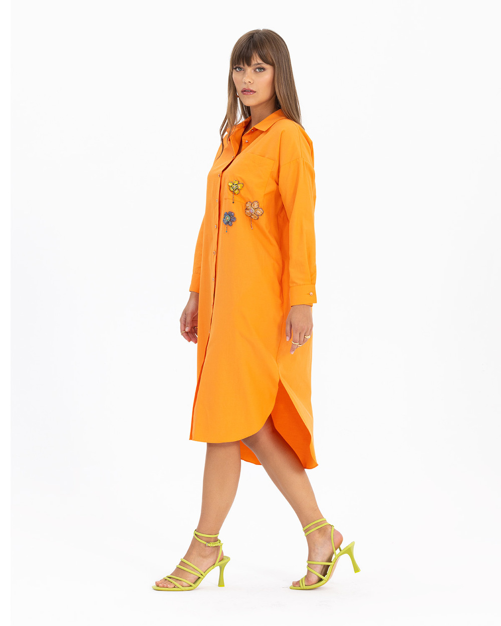 Embroidered Shirt Tunic