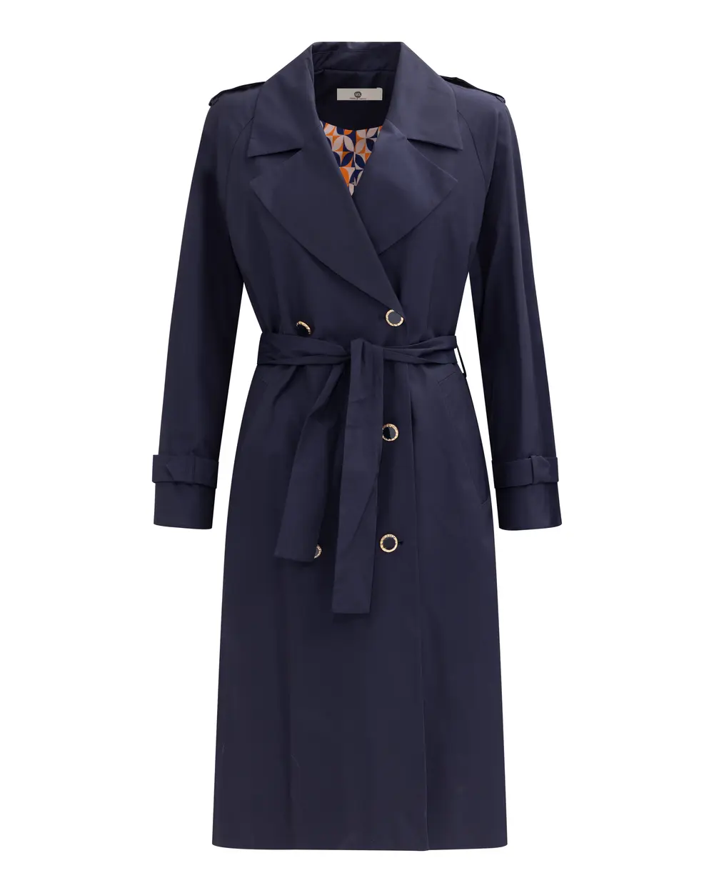 Buttonless trench coat hotsell