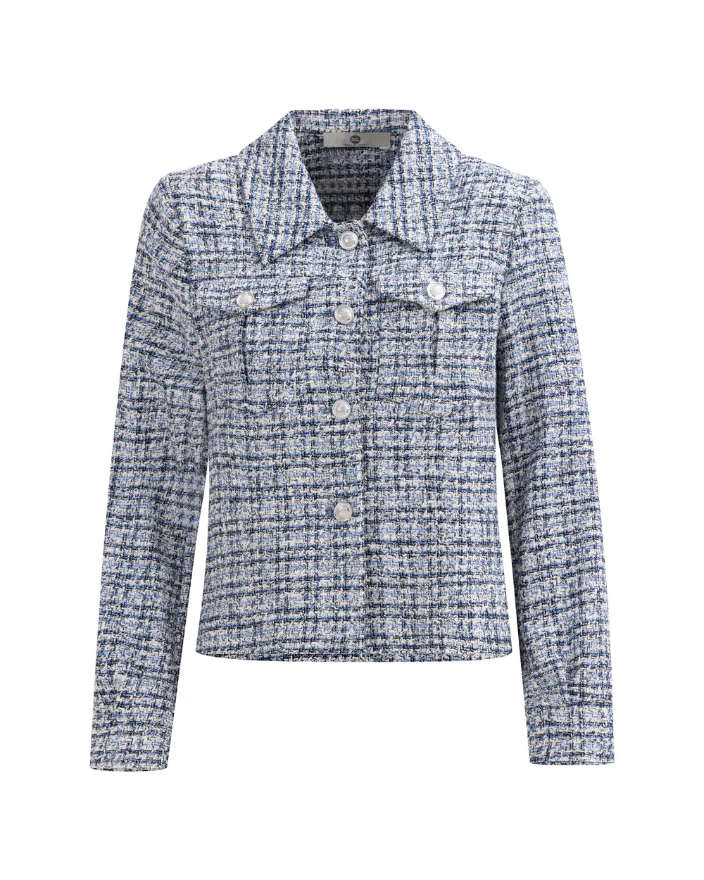 Cep Detaylı Düğmeli Tüvit Ceket