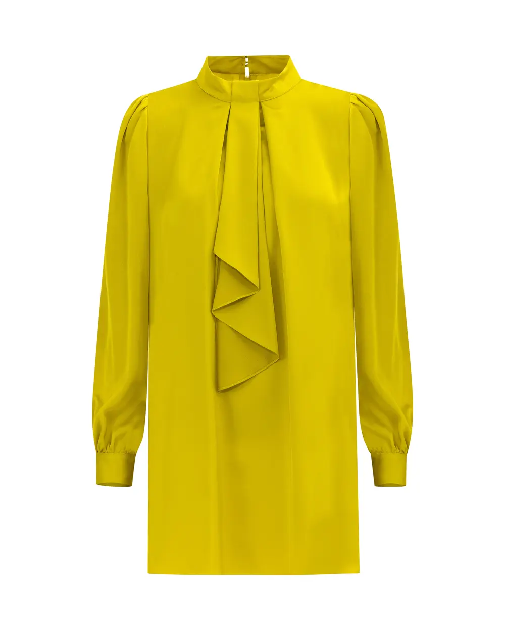 Saten Dokuma Hakim Yaka Tunik