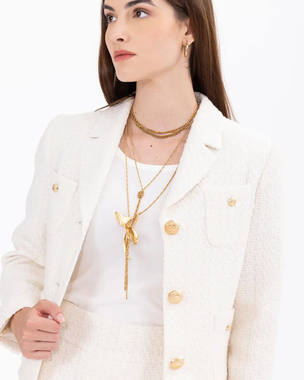 Bel Boy Cepli Tüvit Ceket