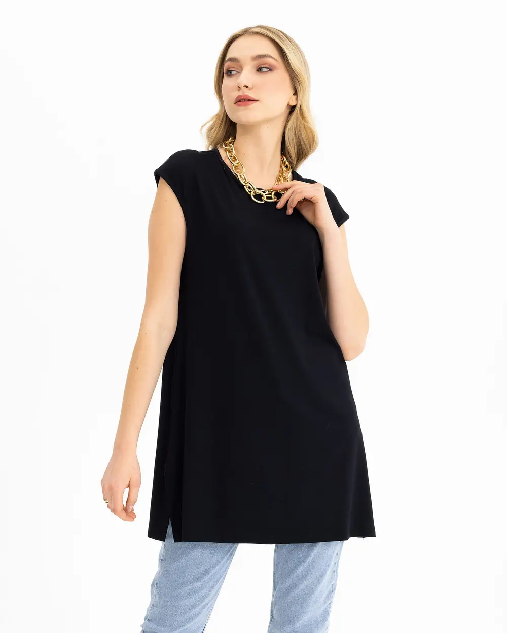 Round Neck Plain Basic T-Shirt